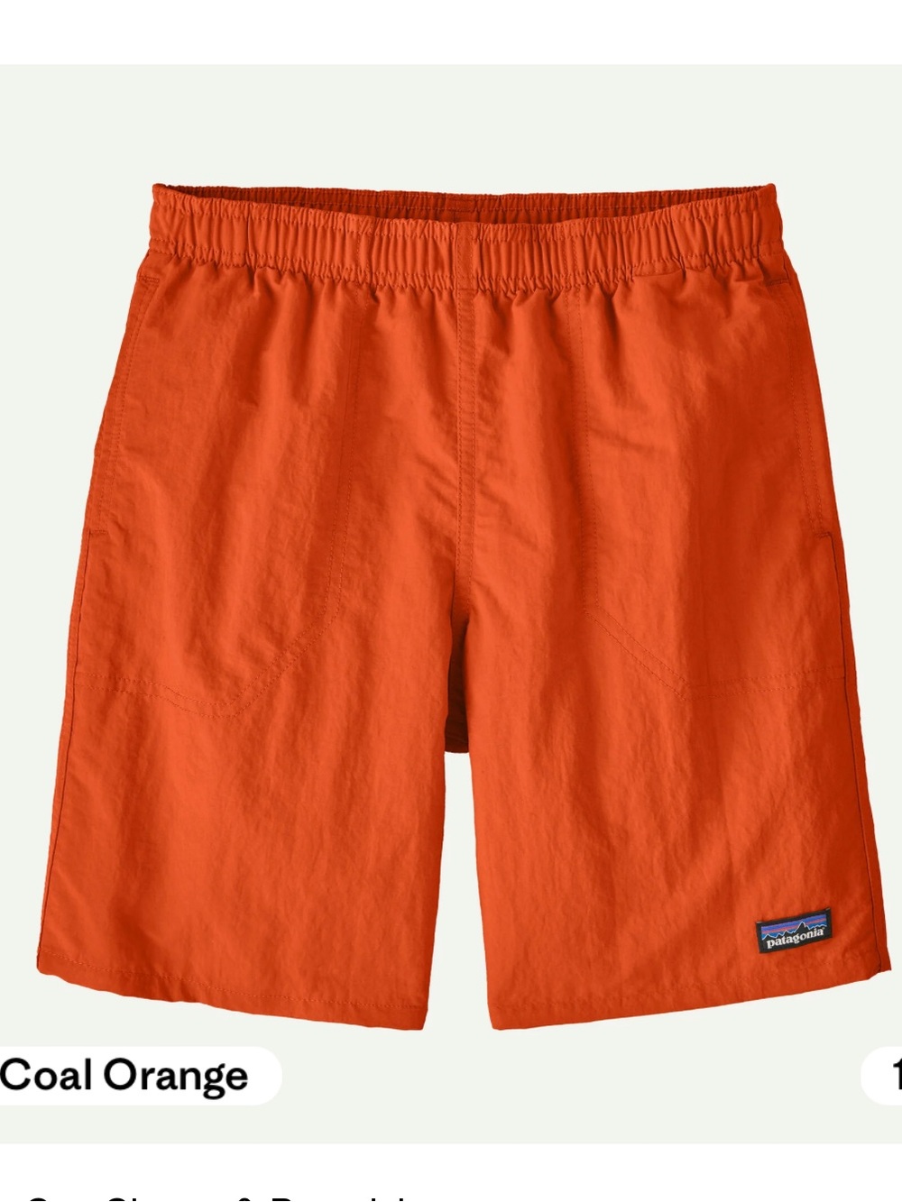 Patagonia Kids Baggies Lined